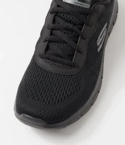 Women SKECHERS Sneakers-150141 TRACK NEW STAPLE SK BLACK BLACK MESH