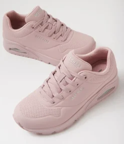 Women SKECHERS Sneakers|Wedges-73690 Uno Light Mauve Sneakers