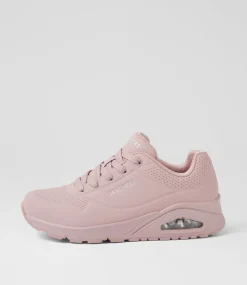 Women SKECHERS Sneakers|Wedges-73690 Uno Light Mauve Sneakers