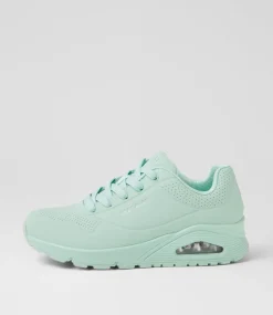Women SKECHERS Sneakers|Wedges-73690 Uno Majolica Blue Sneakers