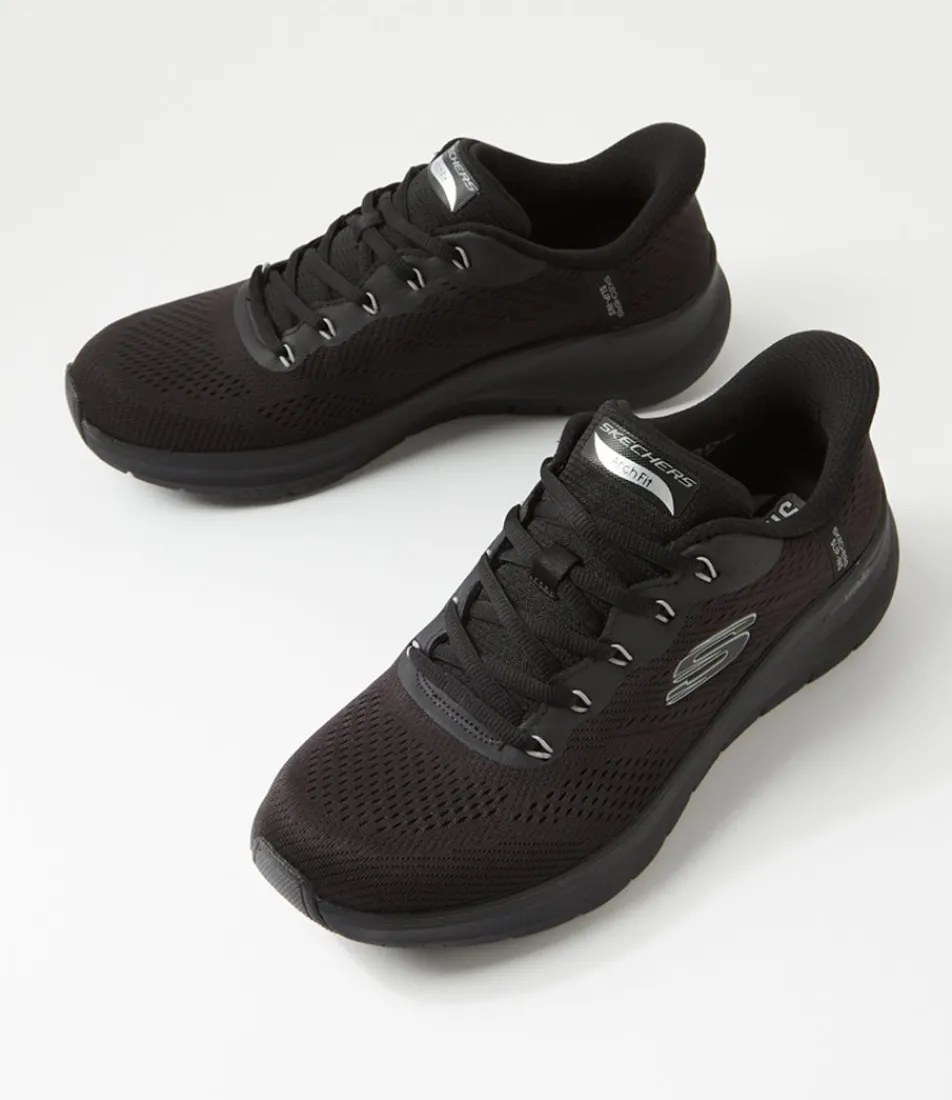SKECHERS Sneakers|Casuals-A Fit 2 Lestur Black Fabric Sneakers