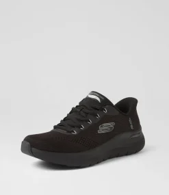 SKECHERS Sneakers|Casuals-A Fit 2 Lestur Black Fabric Sneakers