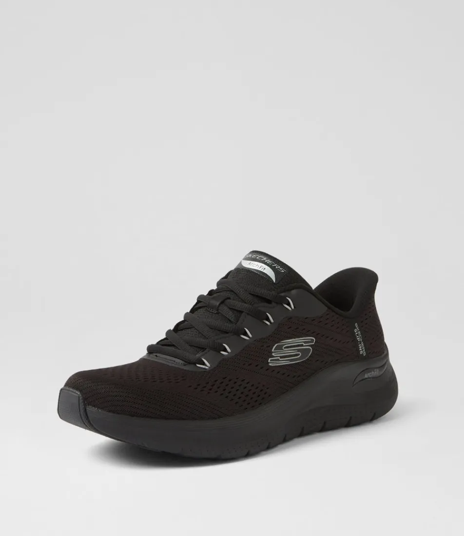 SKECHERS Sneakers|Casuals-A Fit 2 Lestur Black Fabric Sneakers