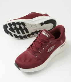 SKECHERS Sneakers|Casuals-A Fit 2 Lestur Burgundy Fabric Sneakers