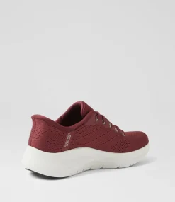 SKECHERS Sneakers|Casuals-A Fit 2 Lestur Burgundy Fabric Sneakers