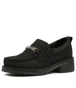 Women COLORADO Comfort-ABACUS 2 BLACK LEATHER