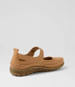 Women COLORADO Comfort|Wedges-Aimey Light Tan Leather Flat Shoes