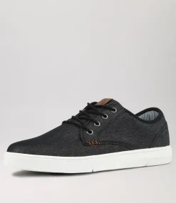 COLORADO Sneakers|Casuals-Albatross Mw Black Denim Canvas Sneakers