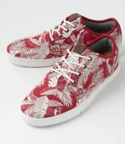 COLORADO Sneakers|Casuals-Albatross Mw Red Printed Canvas Eva Sneakers