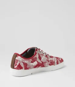 COLORADO Sneakers|Casuals-Albatross Mw Red Printed Canvas Eva Sneakers