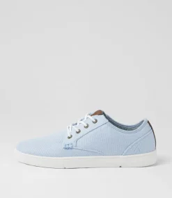 COLORADO Sneakers|Casuals-Albatross Mw Sky Blue Weave Canvas Sneakers