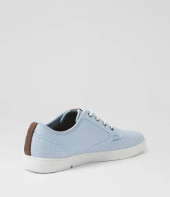 COLORADO Sneakers|Casuals-Albatross Mw Sky Blue Weave Canvas Sneakers
