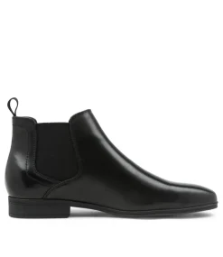 COLORADO CRAFTSMAN Boots|Dress Shoes-Alpha Black Leather Chelsea Boots