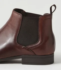 COLORADO CRAFTSMAN Dress Shoes|Boots-Alpha Dark Brown Leather Chelsea Boots