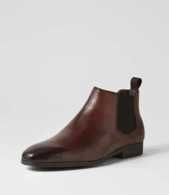 COLORADO CRAFTSMAN Dress Shoes|Boots-Alpha Dark Brown Leather Chelsea Boots