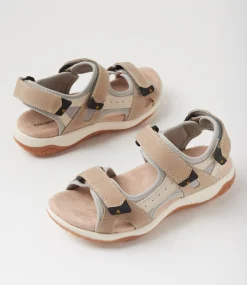 Women COLORADO Comfort|Flats-Alpine Light Taupe Nubuck Sandals