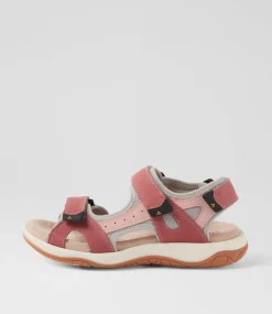 Women COLORADO Comfort|Flats-Alpine Rose Nubuck Sandals
