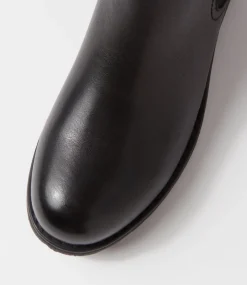 Women COLORADO Boots|Comfort-Amo Black Leather Ankle Boots