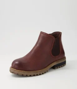 Women COLORADO Boots|Comfort-Amo Mid Brown Leather Ankle Boots