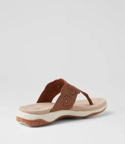 Women COLORADO Comfort|Slides-Aneto Tan Leather Slides