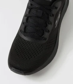 Women SKECHERS Sneakers-Arch Fit 2 Big League Black Fabric Sneakers