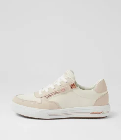 Women SKECHERS Sneakers-Arch Fit Arcade On The Fly Off White Sneakers