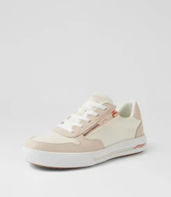 Women SKECHERS Sneakers-Arch Fit Arcade On The Fly Off White Sneakers