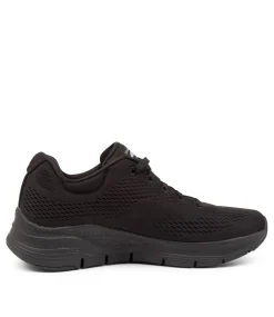 Women SKECHERS Sneakers-ARCH FIT BIG APPEAL BLACK BLACK SNEAKERS