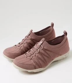 Women SKECHERS Sneakers-Arch Fit Comfy Mauve Mesh Sneakers