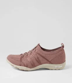 Women SKECHERS Sneakers-Arch Fit Comfy Mauve Mesh Sneakers
