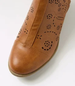 Women I LOVE BILLY Boots-Arino Cognac Ankle Boots