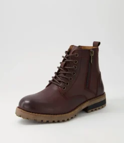Women COLORADO Boots|Comfort-Arjo Mocca Leather Ankle Boots