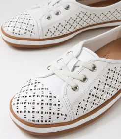 Women SUPERSOFT Comfort|Sneakers-Arrinest White Gum Leather Sneakers