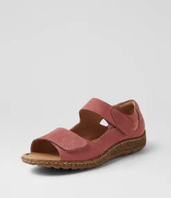 Women COLORADO Comfort|Flats-Asher Blush Leather Sandals
