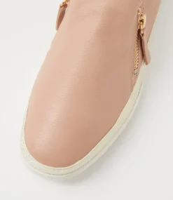 Women DIANA FERRARI Flats-Ashli Cappuccino Gold Mix Flat Shoes