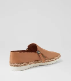 Women DIANA FERRARI Flats-Ashli Light Tan Multi Flat Shoes