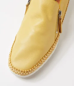 Women DIANA FERRARI Flats-Ashli Yellow Multi Flat Shoes