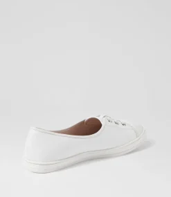 Women SUPERSOFT Comfort|Sneakers-Augusts White Leather Sneakers