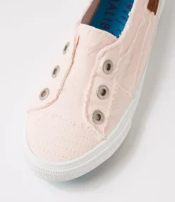 Women BLOWFISH Sneakers-Aussie Faded Pink Canvas Sneakers