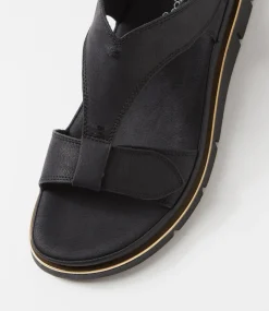 Women I LOVE BILLY Flats|Sandals-Baer Black Sandals