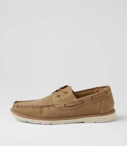 UNCUT Casuals-Barnaby Brown Lace Up Flats