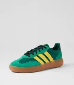 ADIDAS Sneakers|Casuals-Barreda Decode M Green Yellow Fabric Sneakers
