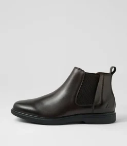 COLORADO Boots|Casuals-Bart Dark Brown Leather Chelsea Boots