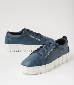 Women I LOVE BILLY Sneakers-Basiko Mid Blue Sneakers
