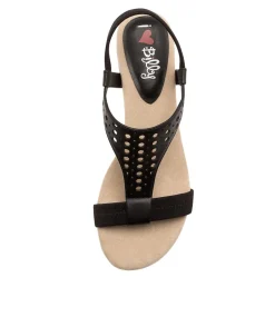 Women I LOVE BILLY Wedges|Heels-BEATRIZ BLACK SMOOTH
