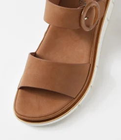 Women I LOVE BILLY Flats|Sandals-Beebeet Tan Sandals