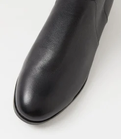 Women SUPERSOFT Boots|Comfort-Believes Black Leather Ankle Boots