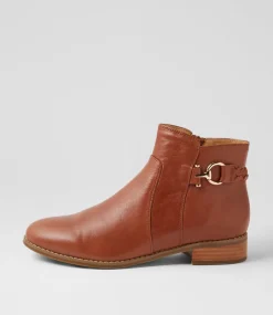 Women SUPERSOFT Boots|Comfort-Believes Dark Rum Soft Leather Ankle Boots