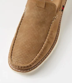 UNCUT Casuals-Bertrand Brown Flat Shoes