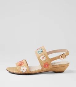 Women SUPERSOFT Comfort|Flats-Betthi Natural Bright Patent Synthetic Sandals